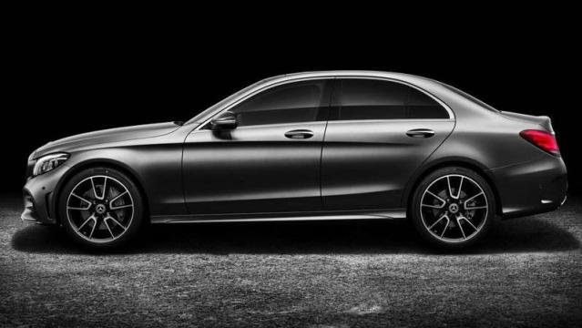 mercedes c class 32273 berlina 3 vol 4 porte mb classe c sedan 2018 side view